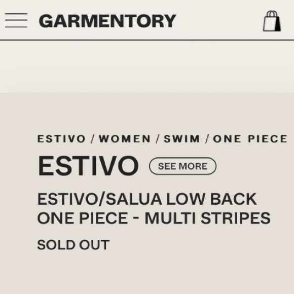 ESTIVO 🏝️ Salua Striped One Piece Swimsuit - Picture 12 of 14